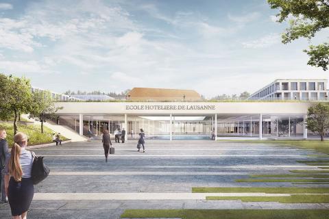 Лозаннская отельная школа - École hôtelière de Lausanne - 4